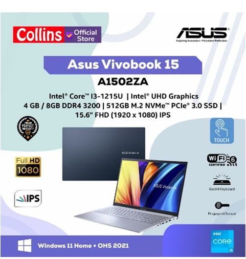 ASUS Vivobook 15 RAM 4GB SSD 512GB