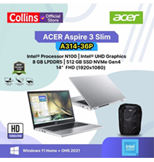 ACER Aspire 3 8GB RAM 512GB SSD