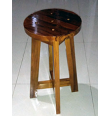 Kursi Lab Kayu Jati