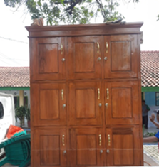 Loker Kayu 9 Pintu