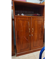 Lemari Rak Buku 2 Pintu