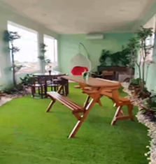 Meja Kursi Lipat (Ruang Garden)