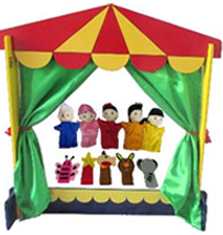 Set Bermain Peran/ Panggung Boneka PAUD